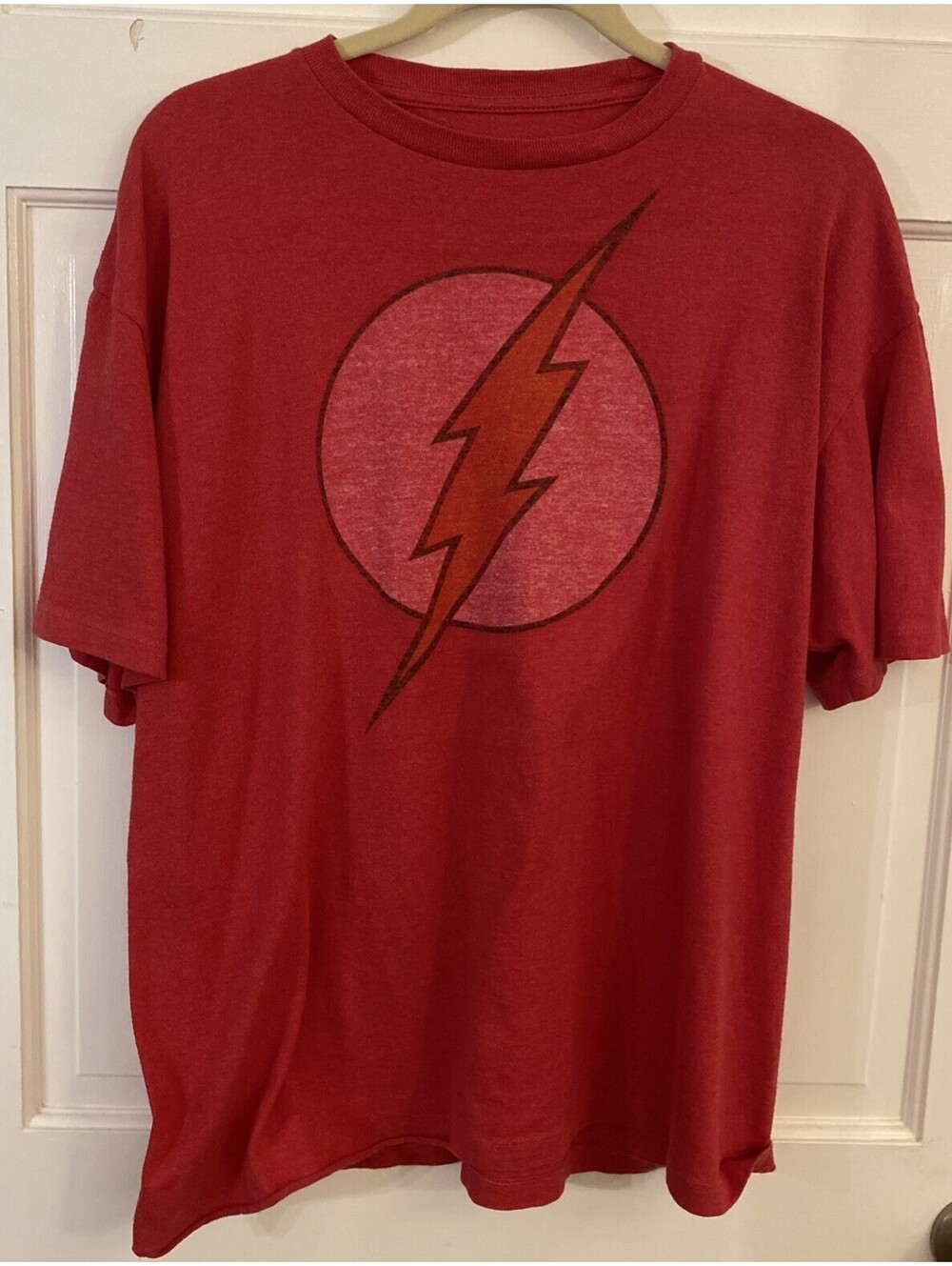 DC Comics Originals XL Red T-Shirt Flash Short Sleeve